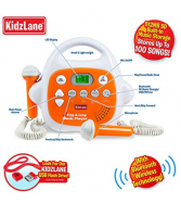 Kids Karaoke Machine MP3 Music Player, with 2 Microphone, Built 